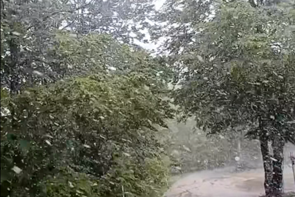 (VIDEO) SNIJEG PAO U HRVATSKOJ Talas hladnog vremena zahvatio region