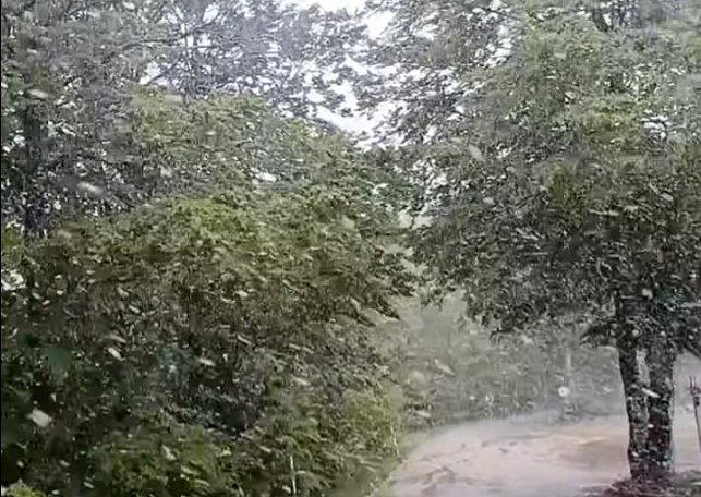(VIDEO) SNIJEG PAO U HRVATSKOJ Talas hladnog vremena zahvatio region
