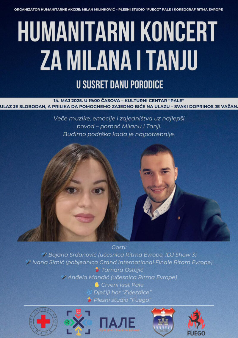 Milan Madžgalj , tanja prodanovič, humanitarna akcija