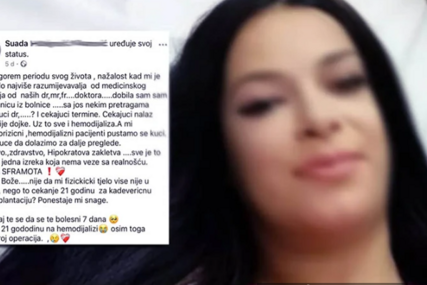 (FOTO) "PONESTAJE MI SNAGE" Suada 20 godina čekala na transplantaciju, pa se ubila, njena oproštajna poruka govori mnogo