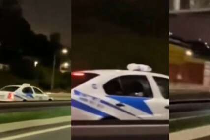 (VIDEO) "Em su bahati svakodnevno, em su kamikaze na putu" Taksista DIVLJAO 100 NA SAT i to u kontra smjeru na auto-putu