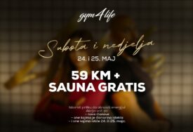 Iskoristi vikend za pametnu odluku: Gym4life nudi članarinu za 59 KM uz gratis saunu!