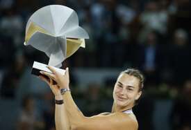 SABALENKA OSVOJILA MASTERS U MADRIDU Teniserka odnijela ubjedljivu pobjedu protiv Amerikanke