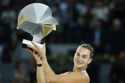 SABALENKA OSVOJILA MASTERS U MADRIDU Teniserka odnijela ubjedljivu pobjedu protiv Amerikanke