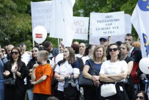 Protest trgovaca u Sarajevu