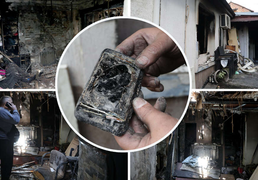 požar izazvao punjač za telefon
