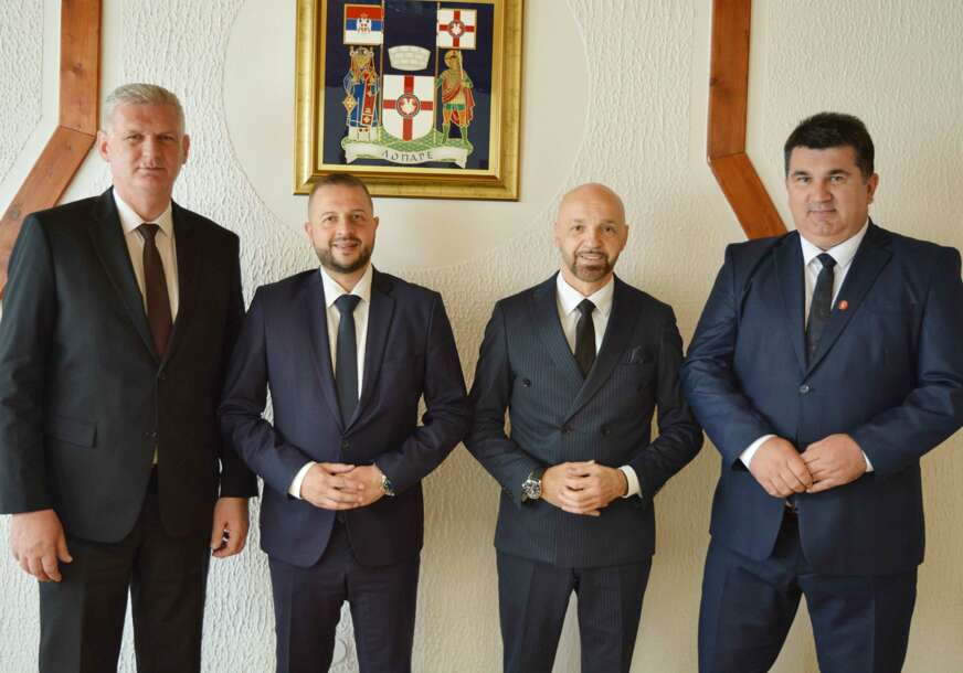 dan opštine Lopare Rado Savić prijem