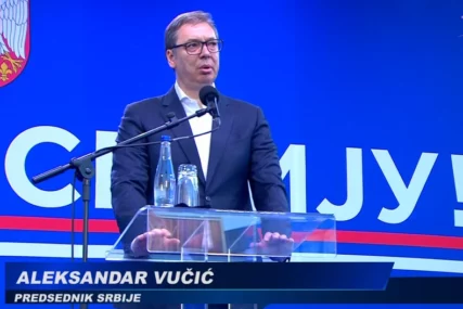 Vučić na svenarodnom saboru u Nišu "Njihova obojena revolucija je došla do kraja"