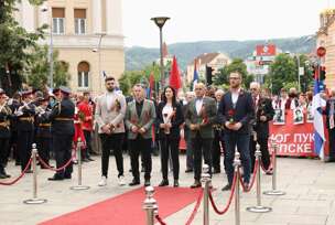 delegacija NF Jelena Trivić na obilježavanju Dana pobjede