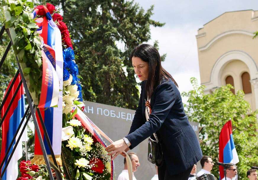delegacija NF Jelena Trivić na obilježavanju Dana pobjede