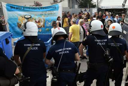 Protest zbog brodoloma