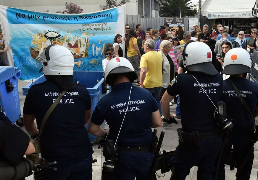 Protest zbog brodoloma