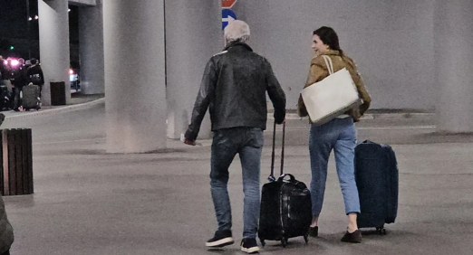 (VIDEO) Vratili se iz Nice: Ristovski i njegova 40 godina MLAĐA DJEVOJKA uhvaćeni na aerodromu, Anica pokazala sebe u prirodnom izdanju