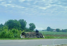 NESREĆA U BIJELJINI Pijani vozač povrijeđen u slijetanju automobila, zadržan u bolnici