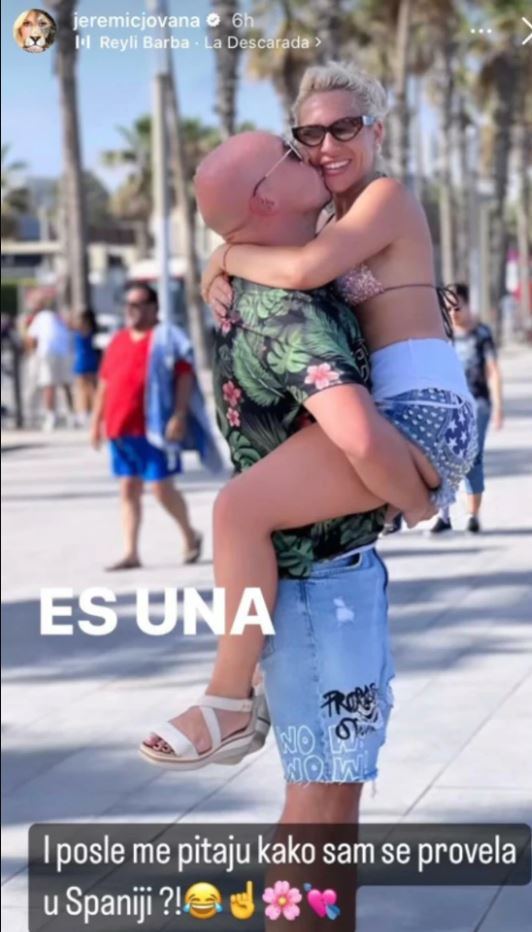 Jovana Jeremić i bivši dečko