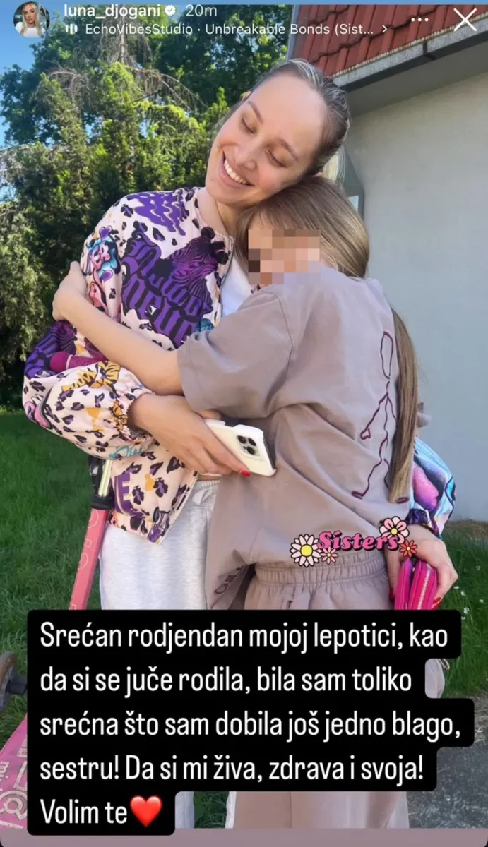 FOTO: INSTAGRAM/LUNA_DJOGANI/SCREENSHOT