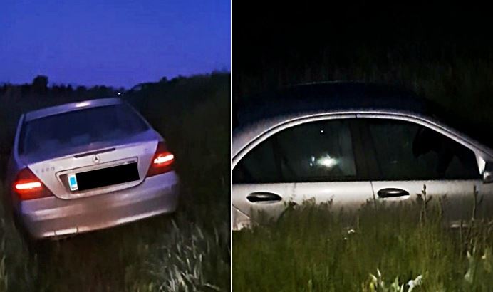 pijani vozač sletio autom u njivu