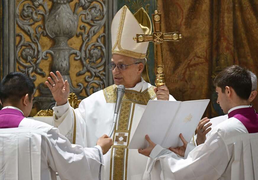 novi Papa Leo 14 služba