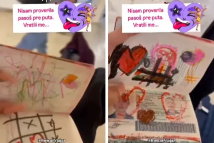 (VIDEO) UPS Dijete se dokopalo pasoša prije putovanja, pa mami ostavilo PRAVO IZNENAĐENJE, snimak postao HIT NA MREŽAMA