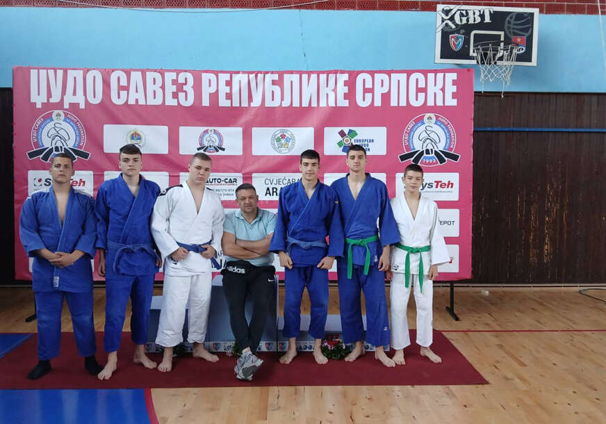 (FOTO) PAVLE BAŠEVIĆ PRVAK REPUBLIKE SRPSKE U Prijedoru održano republičko Prvenstvo u džudou