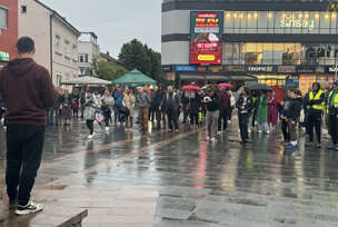 Prijedor, protest