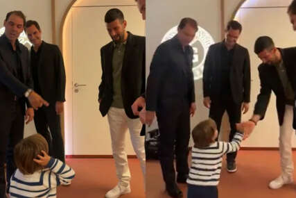 (VIDEO) Nasljednik pokupio sve simpatije: Rafael Nadal kroz suze PUBLICI REKAO ZBOGOM, a njegov sin osvojio srca mnogih