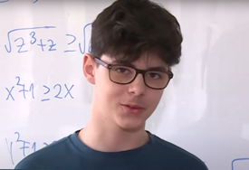 (VIDEO) DJEČAK BRILJANTNOG UMA Stefan iz Foče osvojio ZLATO na republičkim takmičenjima iz matematike i fizike