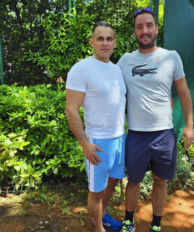 Dragan Stanković i Viktor Troicki