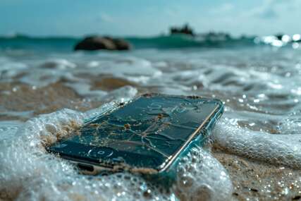 telefon u vodi
