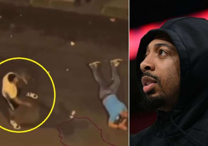 (VIDEO) TUČA ISPRED KLUBA U BEOGRADU Četiri košarkaša Partizana napadnuta, Karlik Džons razbio flašu o glavu mladiću