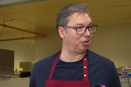 "Stigli su ćaciji, moraju da se nahrane lijepo" Vučić u Nišu PEČE ĆEVAPE, priprema gozbu za odabrane