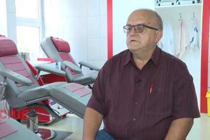 (VIDEO) Spasio brojne živote i inspirisao generacije: Željko Salopek 65 PUTA DAROVAO KRV, a humani gen prešao i na njegovu kćerku