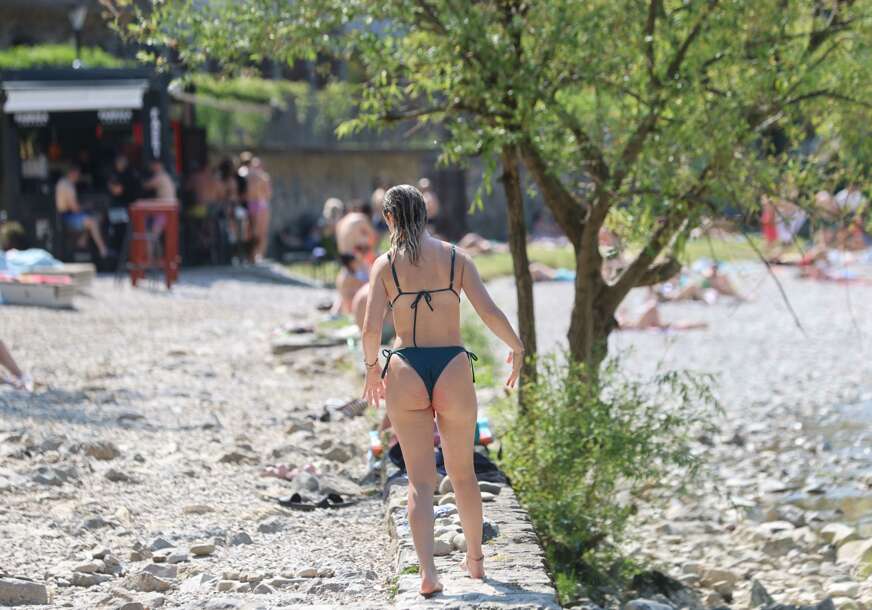 Kupanje na obalama Vrbasa 
