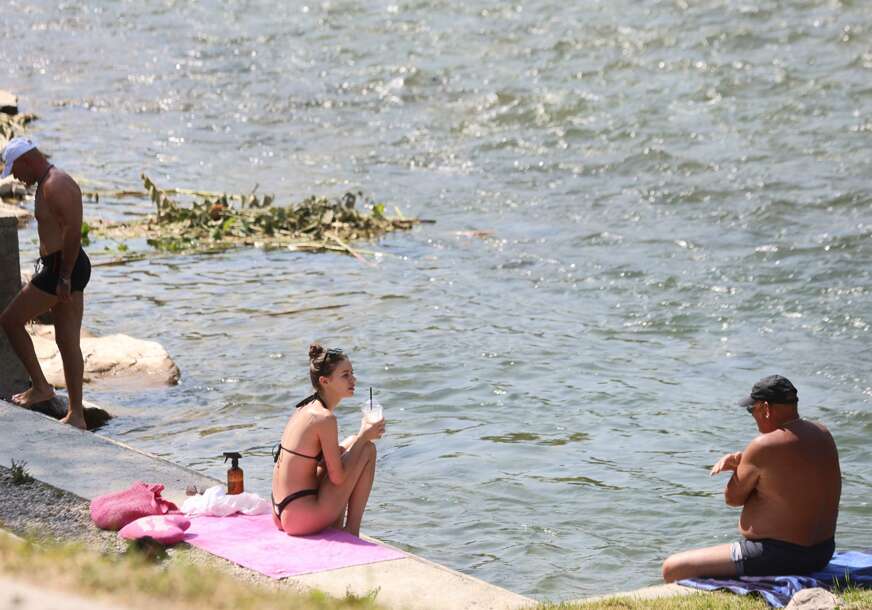 Kupanje na obalama Vrbasa 
