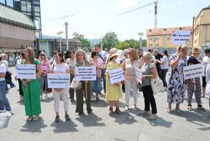 Protest vaspitača, Banjaluka
