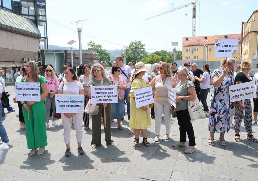 Protest vaspitača, Banjaluka