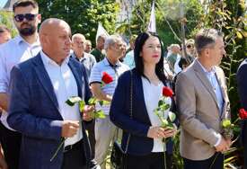 (FOTO) Trivićeva, Dubravac i Dončić na obilježavanju 33 godine proboja "Koridora":  Položili cvijeće i odali počast poginulim pripadnicima VRS i MUP RS
