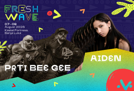 (FOTO) "Freshwave 2025" najavljuje nova imena: Aiden i "Prti Bee Gee"stižu na tvrđavu Kastel!
