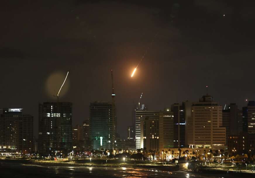 iran bombardovao tel aviv