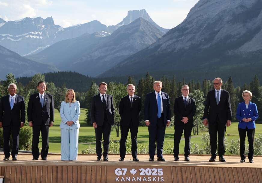 (FOTO) "IMA PRAVO DA SE BRANI" Zemlje G7 nakon sastanka pružile podršku Izraelu, a Iran nazvale "izvorom terora"