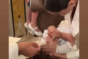 Krštenje unuka Siniše Mihajlovića
