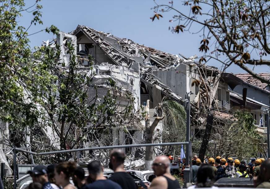 izrael iran konflikt , Iranski napadi na Izrael nanijeli veliku štetu u gradu Rishon LeZion