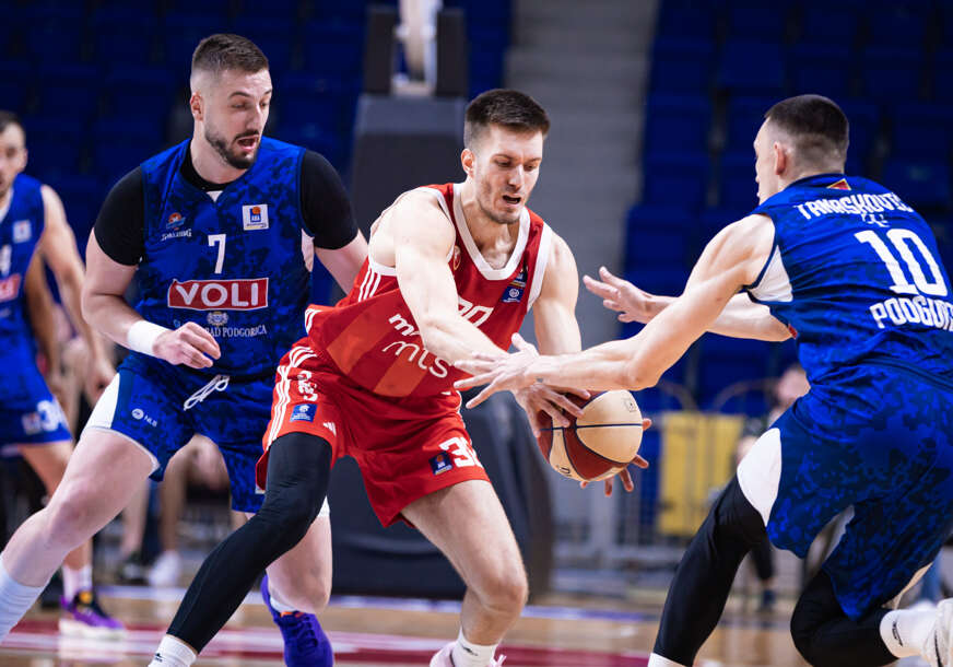 detalj sa meča Budućnost - Crvena zvezda