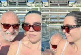 (VIDEO, FOTO) "ŠTA TO RADIŠ?" Ristovski se u bazenu prikradao mladoj Anici, ona se uplašila  