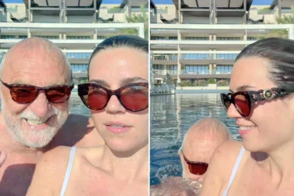 (VIDEO, FOTO) "ŠTA TO RADIŠ?" Ristovski se u bazenu prikradao mladoj Anici, ona se uplašila  