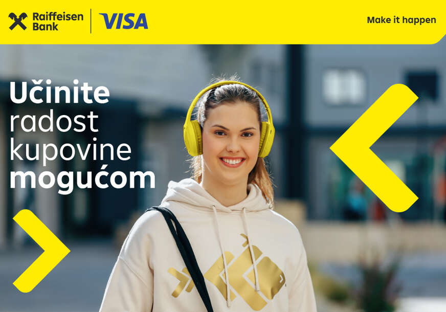 Četvrtak u Techno Shopu nikad nije bio bolji uz Raiffeisen Visa kartice