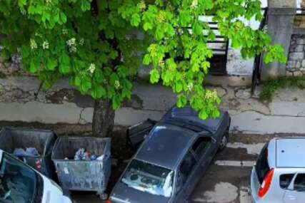 (VIDEO) "Svakom narednom odlukom je sebi OTEŽAO SITUACIJU" Djeda htio da IZAĐE SA PARKINGA, pa neobičnim potezom nasmijao mnoge