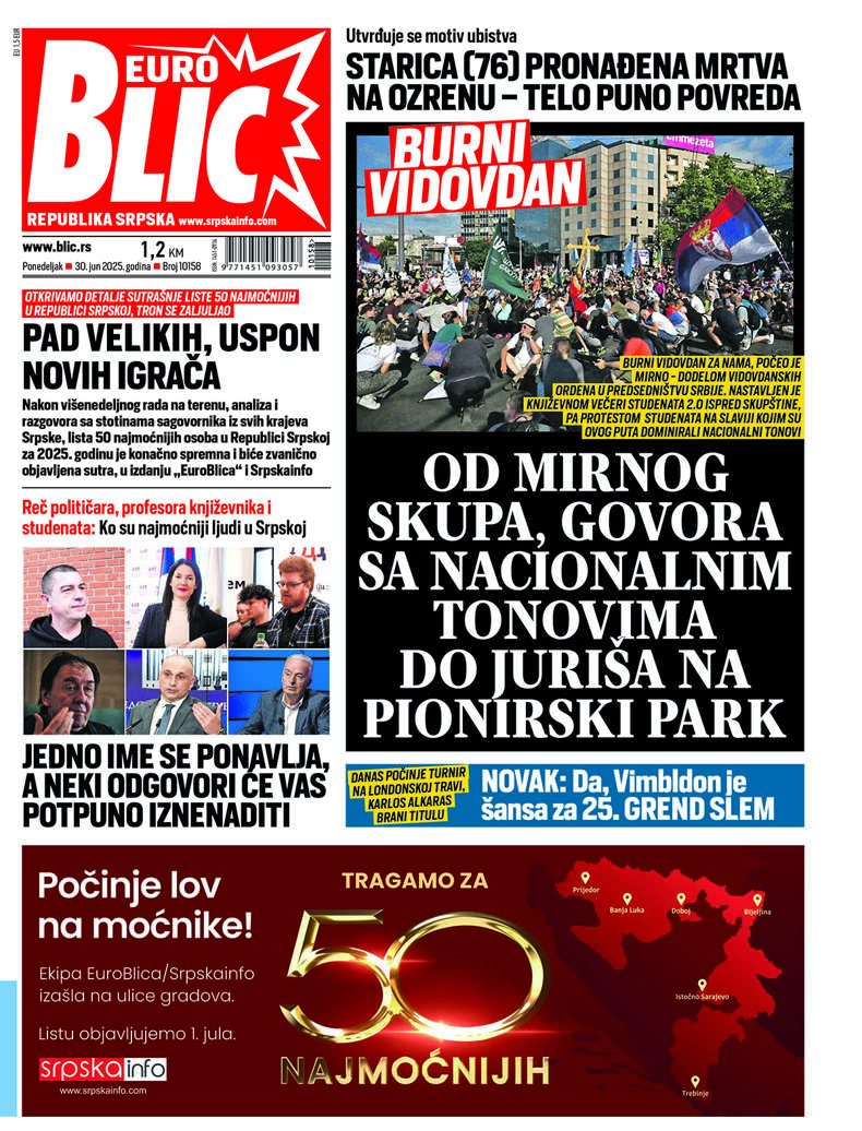 blic naslovna