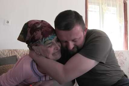 (VIDEO) "DA LI SANJAM?" Majka pronašla sina  nakon 40 godina, snimak susreta lomi srce