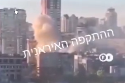 (VIDEO) ODJEKUJU EKSPLOZIJE Uzbuna u Tel Avivu i Jerusalimu, Iran napada balističkim raketama